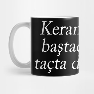 Keramet ba tad r, taçta de il. Mug